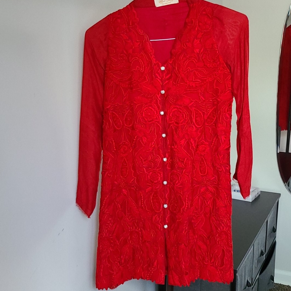 Pakistani designer small kurta top